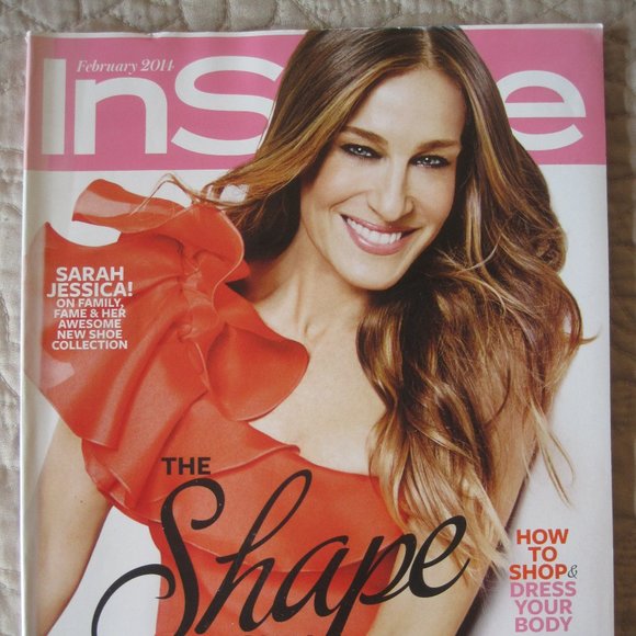 INSTYLE MAGAZINE SARAH JESSICA PARKER FEBRUARY 2014 * - Picture 1 of 2